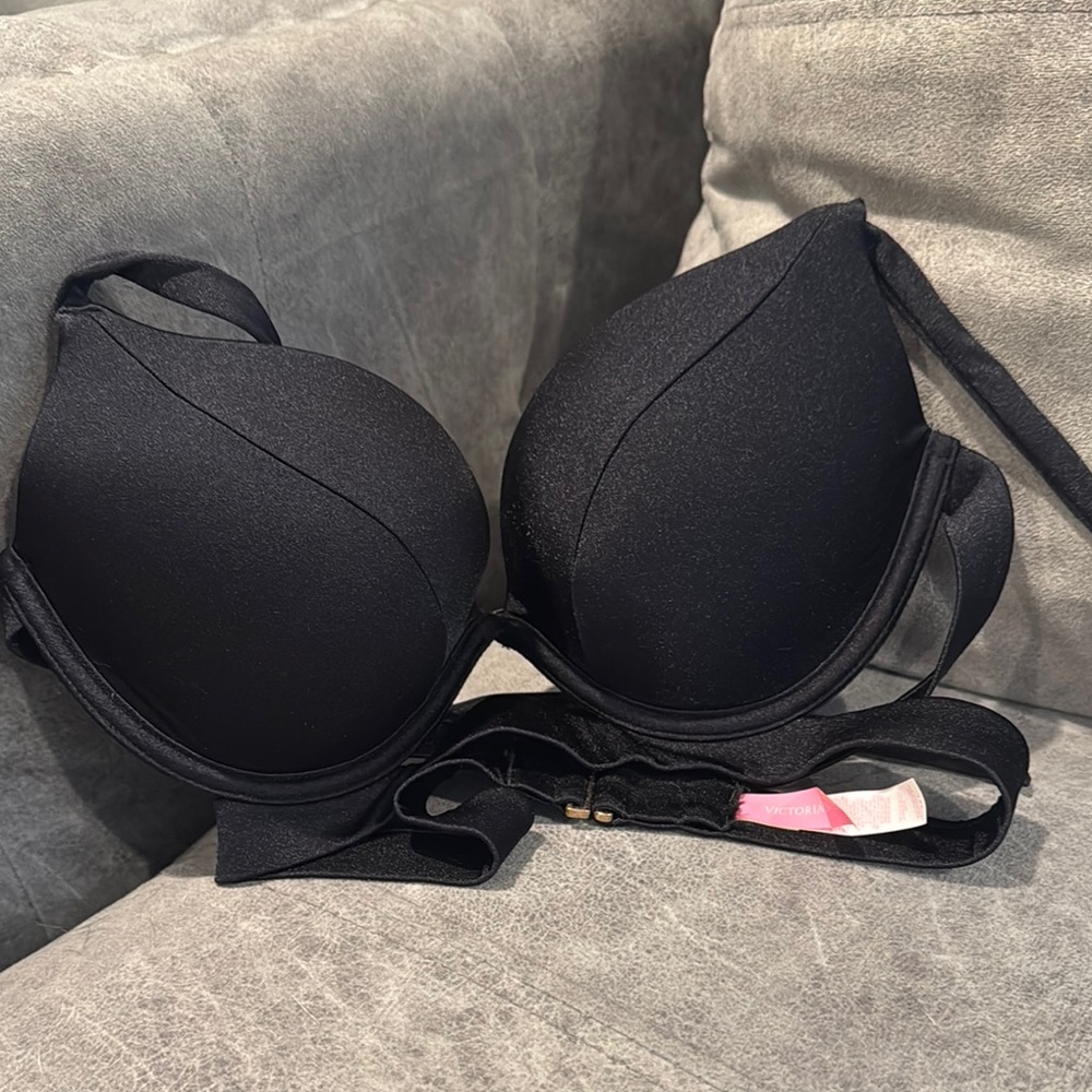 Victoria's Secret Black Bikini Push-Up Swimwear